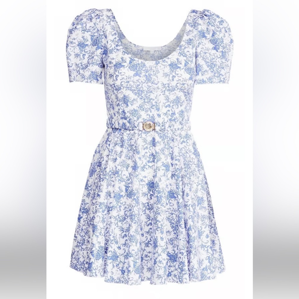 Caroline Constas Nia Dress Blue